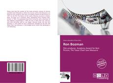 Ron Bozman的封面