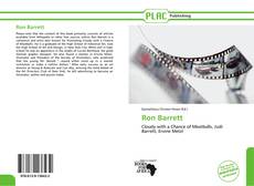 Portada del libro de Ron Barrett