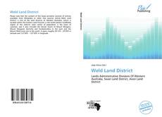 Bookcover of Weld Land District