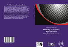 Buchcover von Welding Procedure Specification