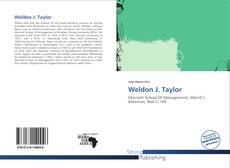 Copertina di Weldon J. Taylor