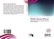 Capa do livro de Weldon Spring, Missouri 