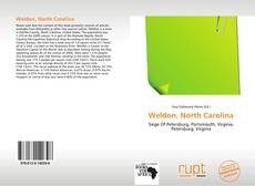 Capa do livro de Weldon, North Carolina 