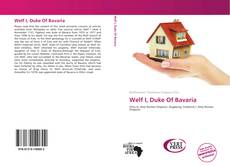 Copertina di Welf I, Duke Of Bavaria