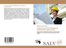 Capa do livro de University of the Philippines College of Engineering 