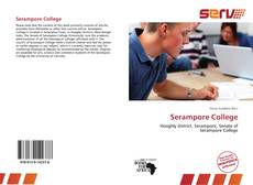 Capa do livro de Serampore College 