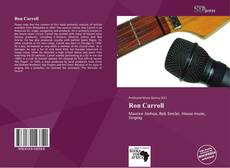 Portada del libro de Ron Carroll