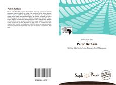 Bookcover of Peter Betham