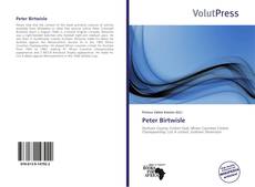 Bookcover of Peter Birtwisle