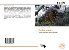 Capa do livro de Anshunsaurus 