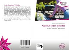 Bookcover of Arab American Vehicles