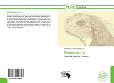 Portada del libro de Blomosuchus