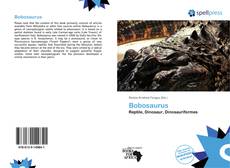 Bookcover of Bobosaurus