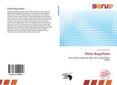 Peter Baynham kitap kapağı