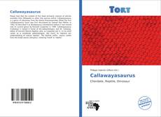 Capa do livro de Callawayasaurus 