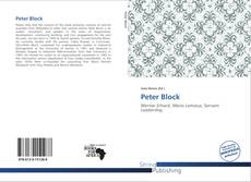 Bookcover of Peter Block
