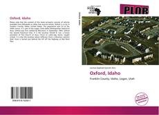 Bookcover of Oxford, Idaho