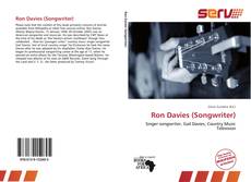 Capa do livro de Ron Davies (Songwriter) 