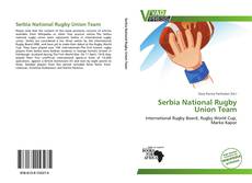 Buchcover von Serbia National Rugby Union Team