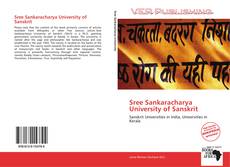 Sree Sankaracharya University of Sanskrit kitap kapağı