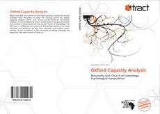 Bookcover of Oxford Capacity Analysis