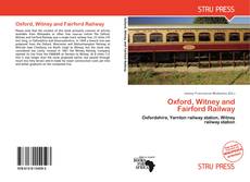 Buchcover von Oxford, Witney and Fairford Railway