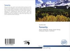 Couverture de Temerity