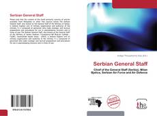 Capa do livro de Serbian General Staff 