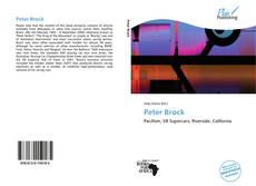 Bookcover of Peter Brock