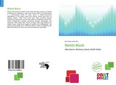 Buchcover von Welsh Black