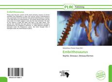 Capa do livro de Embrithosaurus 