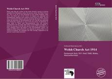 Portada del libro de Welsh Church Act 1914