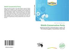 Portada del libro de Welsh Conservative Party