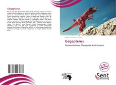 Capa do livro de Gegepterus 