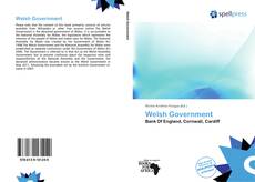 Bookcover of Welsh Government