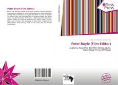 Copertina di Peter Boyle (Film Editor)