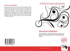 Capa do livro de Vissarion Shebalin 