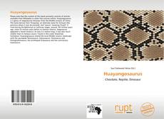 Capa do livro de Huayangosaurus 