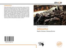 Capa do livro de Jaikosuchus 