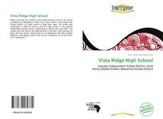 Обложка Vista Ridge High School