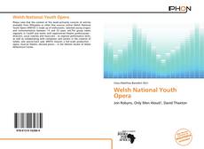 Capa do livro de Welsh National Youth Opera 