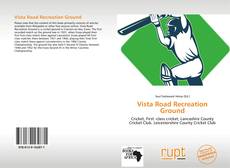 Buchcover von Vista Road Recreation Ground