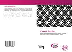 Bookcover of Vista University