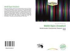 Capa do livro de Welsh Open (Snooker) 