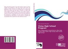 Vistas High School Program的封面