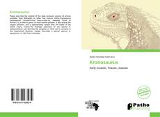 Borítókép a  Kronosaurus - hoz