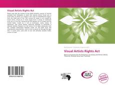 Bookcover of Visual Artists Rights Act