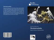 Buchcover von Mecistotrachelos