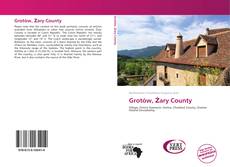 Portada del libro de Grotów, Żary County