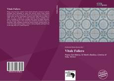 Buchcover von Vitale Faliero